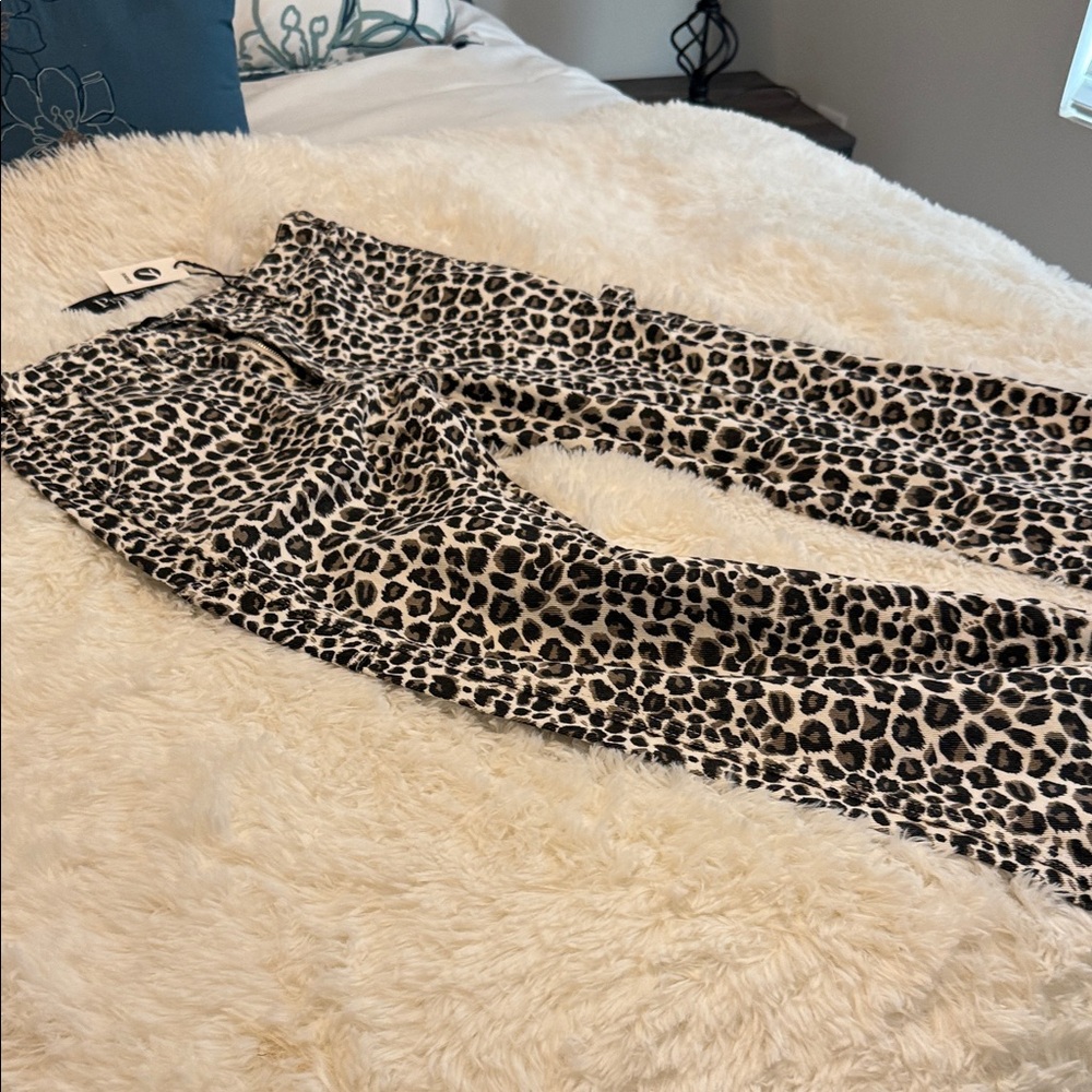 Leopard Print Pants